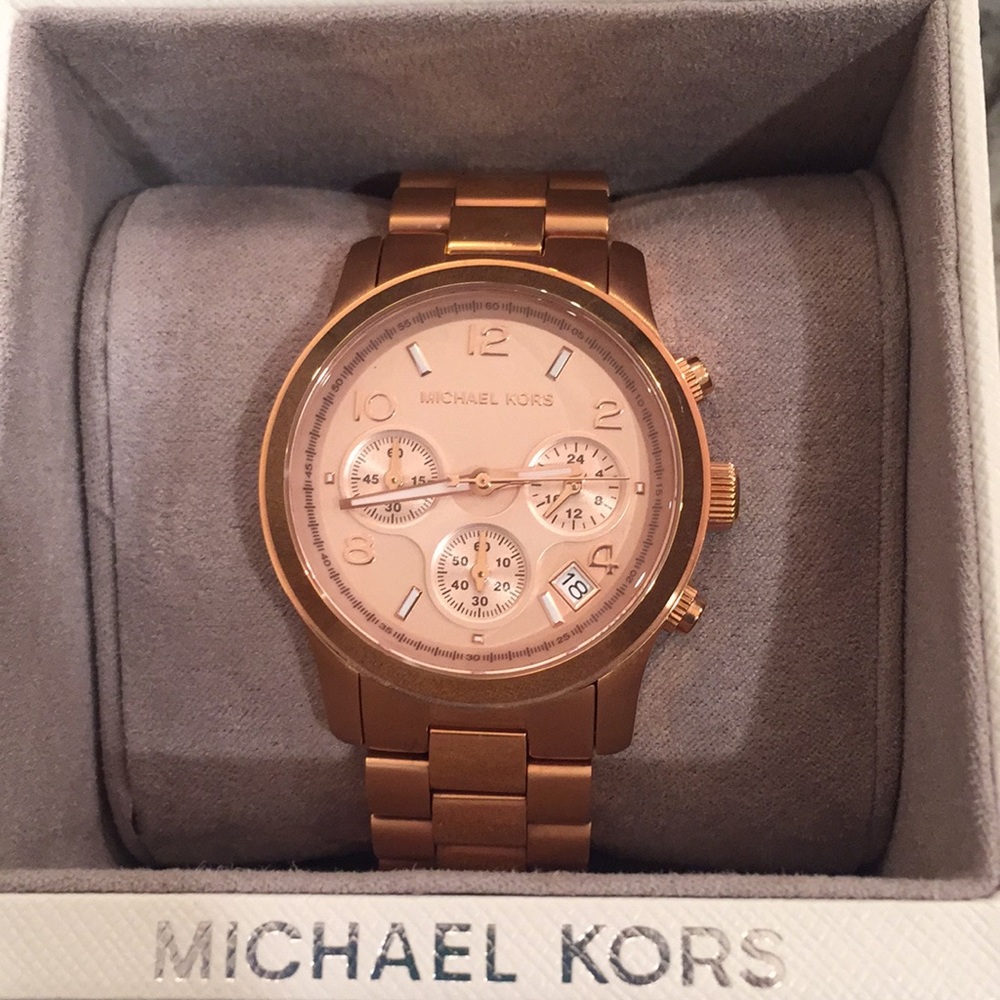 Rose Gold Michael Kors Watch